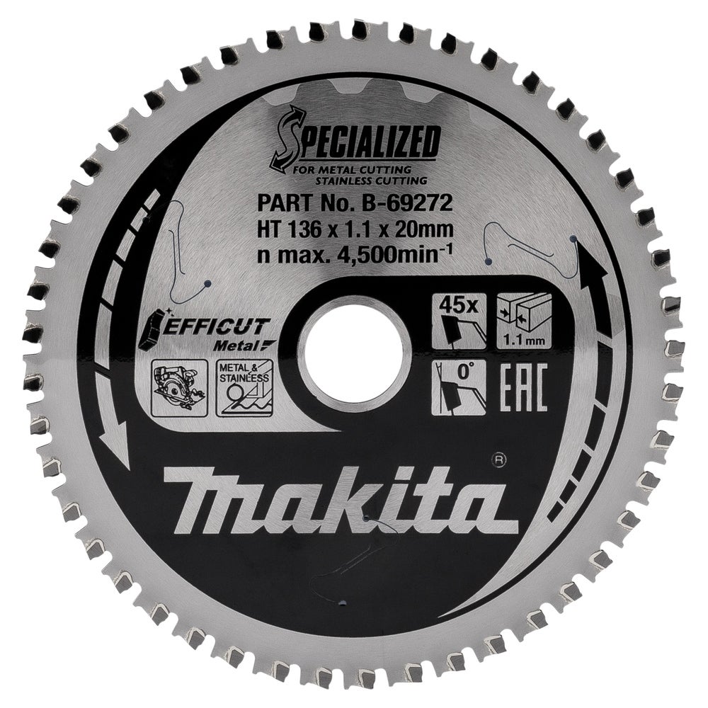 Makita EFFICUT Sägeblätter für Metall #B-69272