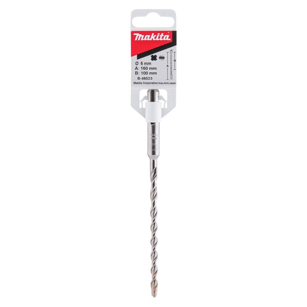 Makita Hammerbohrer V-Plus, 6 x 100 / 160 mm, Beton #B-46523