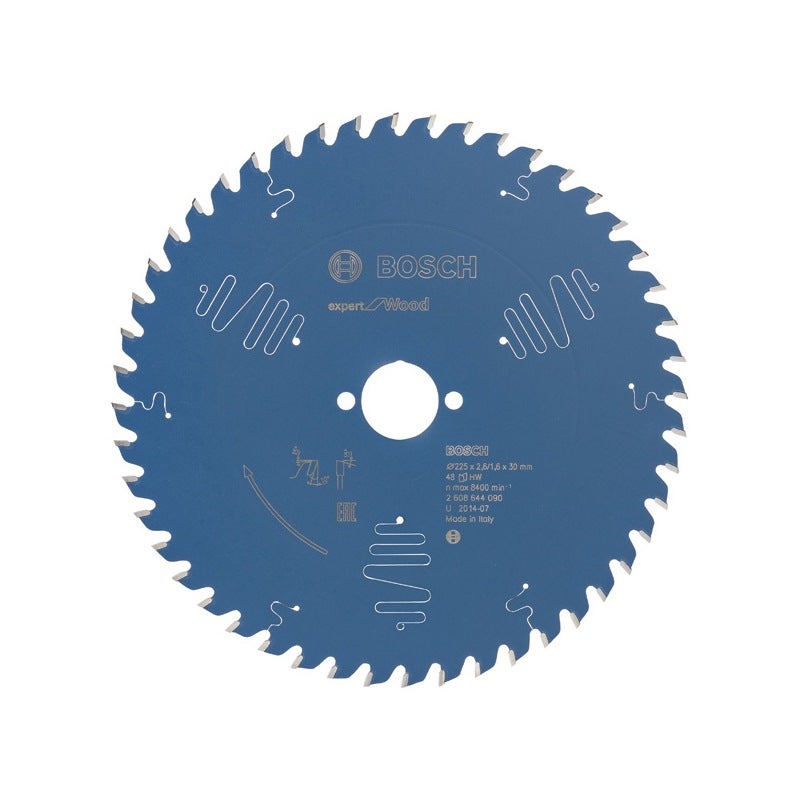 Bosch EXPERT Wood Kreissägeblatt, 225x2,6/1,6x30 mm, Z48 #2608644090