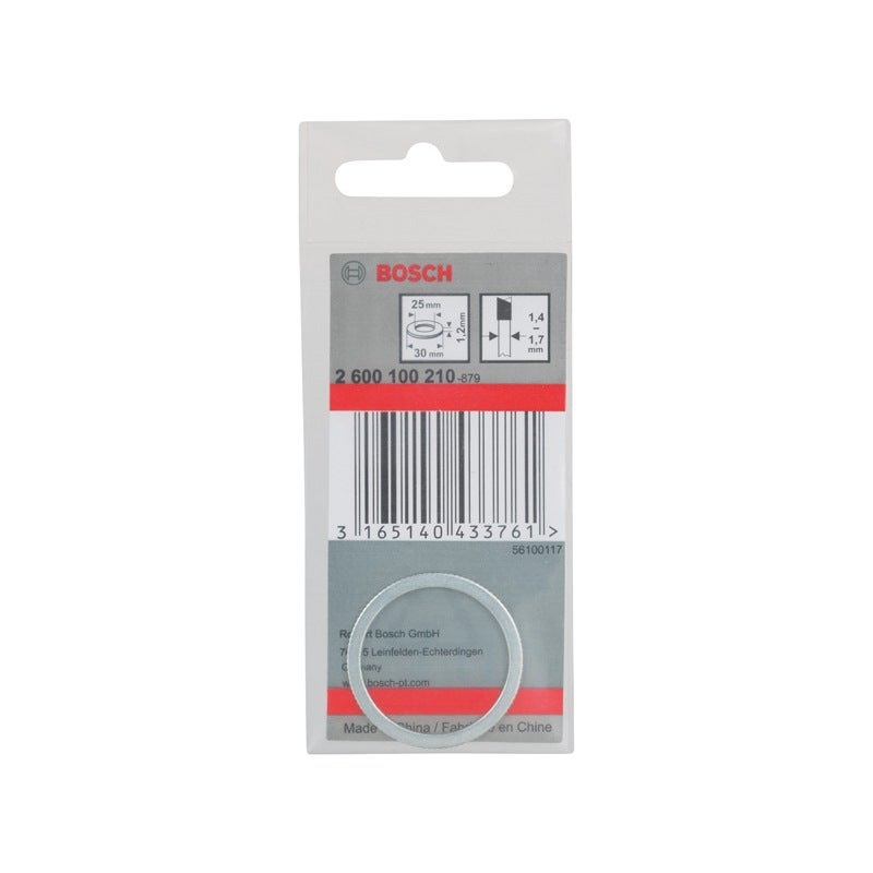 Bosch Reduzierring für PRO Kreissägeblatt, 30 x 1,2 x 25 mm #2600100210
