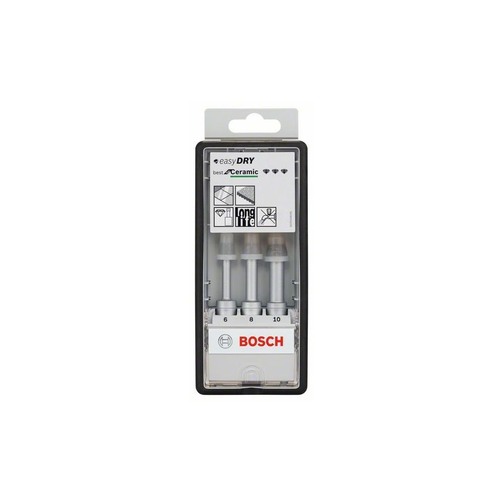 Bosch PRO Ceramic dry Bohrer-Set, 6 x 33, 8 x 33, 10 x 33 mm, 3-tlg. #2608587145