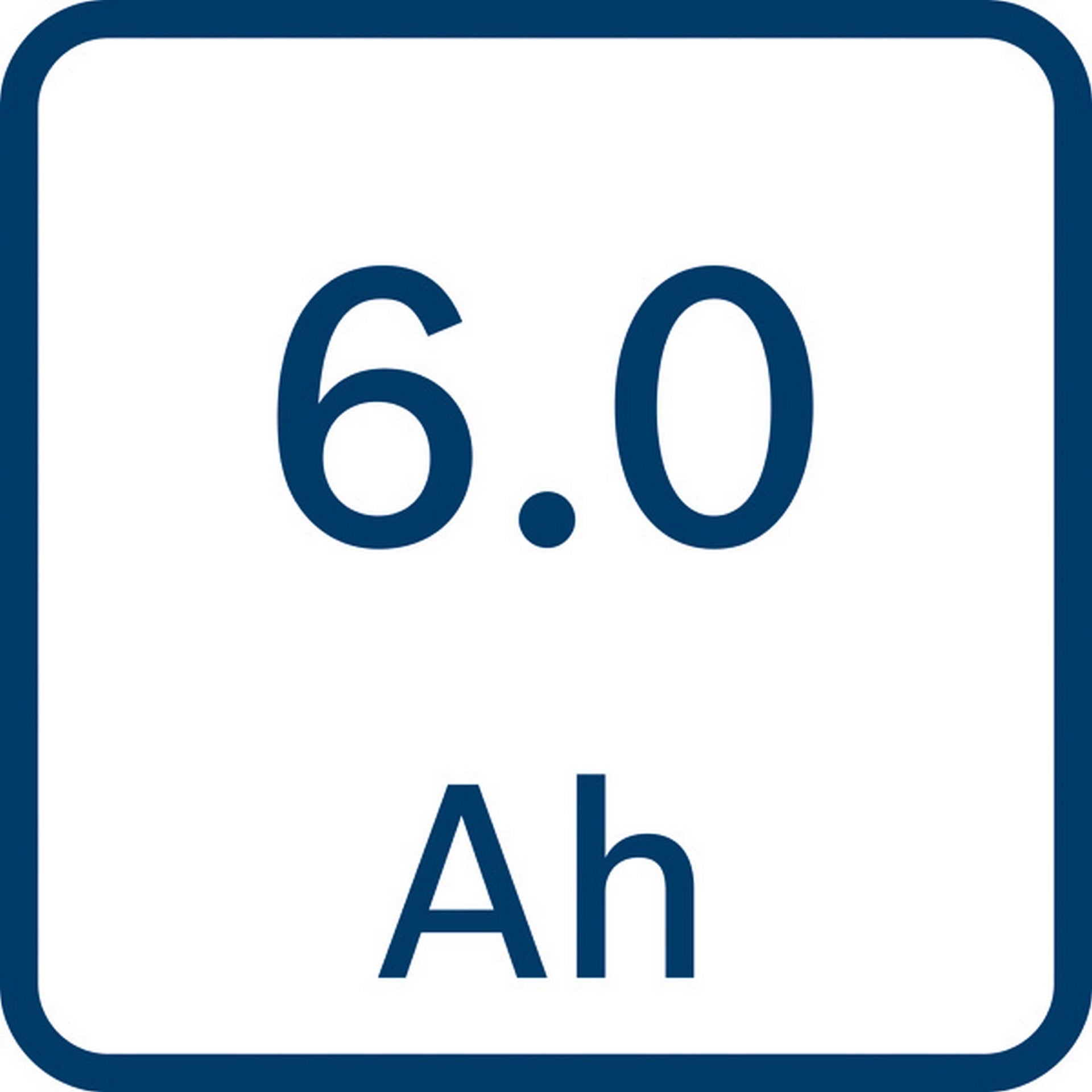 Bosch Akkupack GBA 12 Volt, 6.0 Ah #1600A00X7H