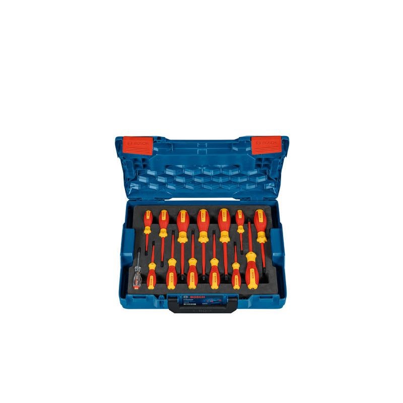 Bosch VDE Set mit verschiedenen Schraubendrehern, 14-teilig #1600A02NF9