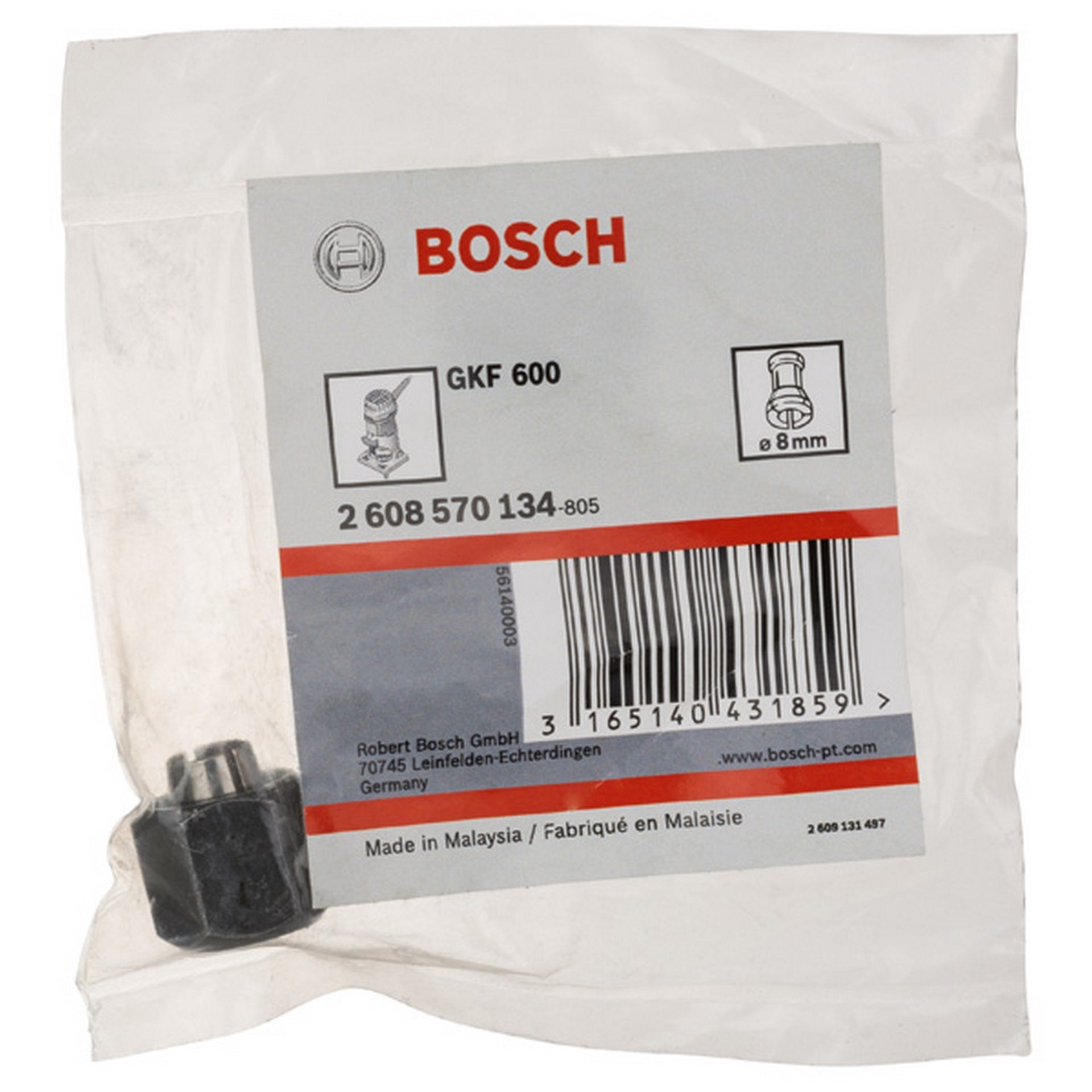 Bosch Spannzange, Durchmesser 8,00 mm #2608570134