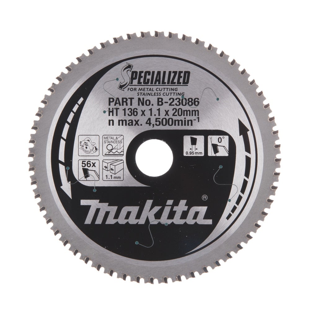 Makita Sägeblatt für Edelstahl #B-23086