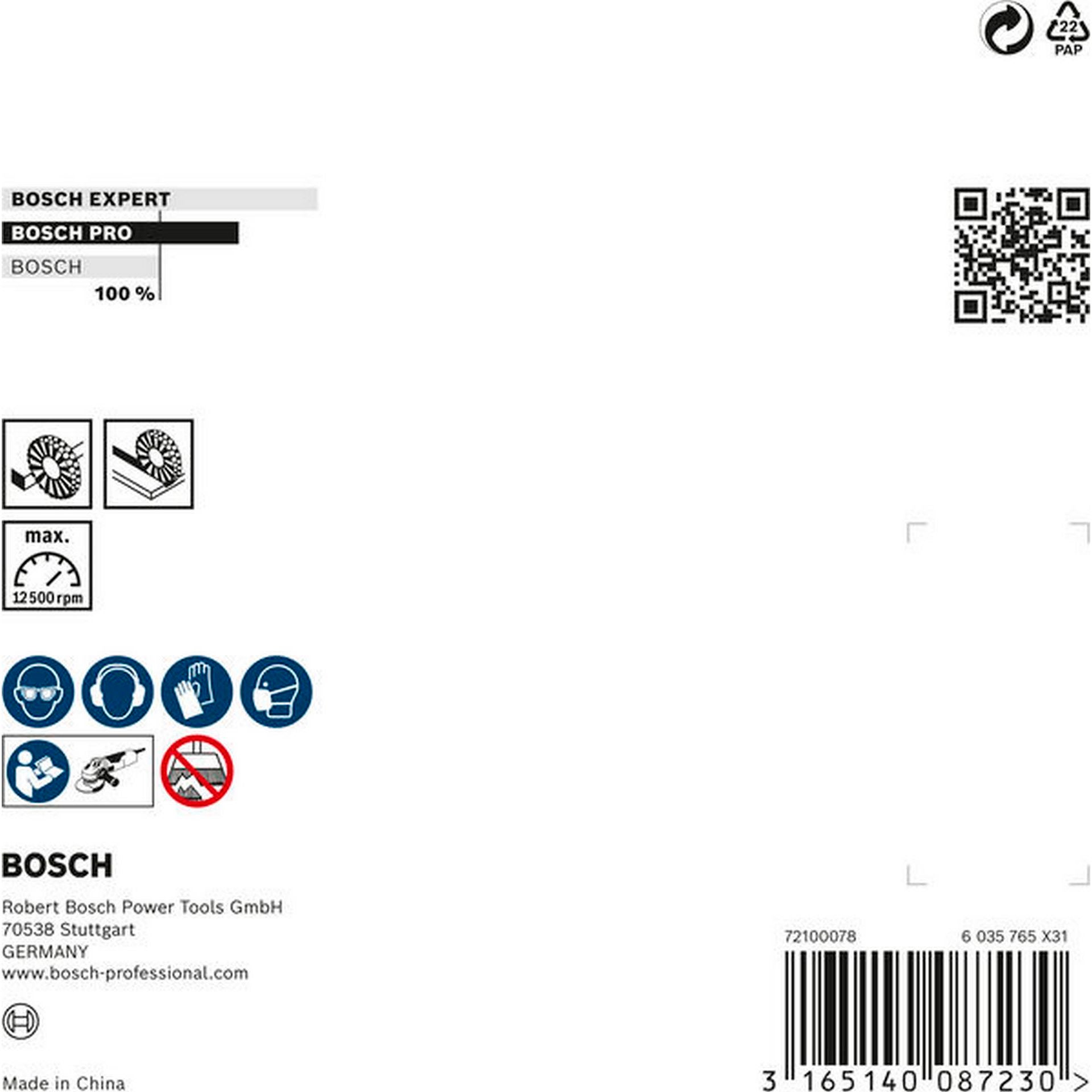 Bosch PRO Metal clean Kegelbürste, 100 x 0,3 mm, Gewinde #2608622057