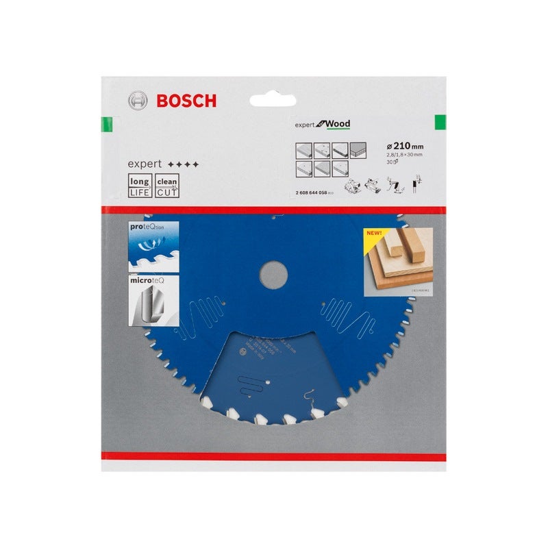 Bosch EXPERT Wood Kreissägeblatt, 210x2,8/1,8x30 mm, Z30 #2608644058