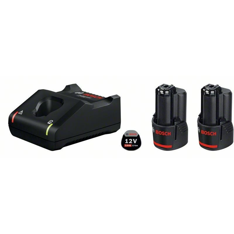 Bosch Starter-Set 2 x GBA 12V 3.0Ah + GAL 12V-40 #1600A019RD