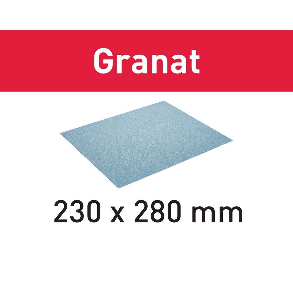 Festool Handschleifmittel Granat 230x280 P100 GR/10 #201259