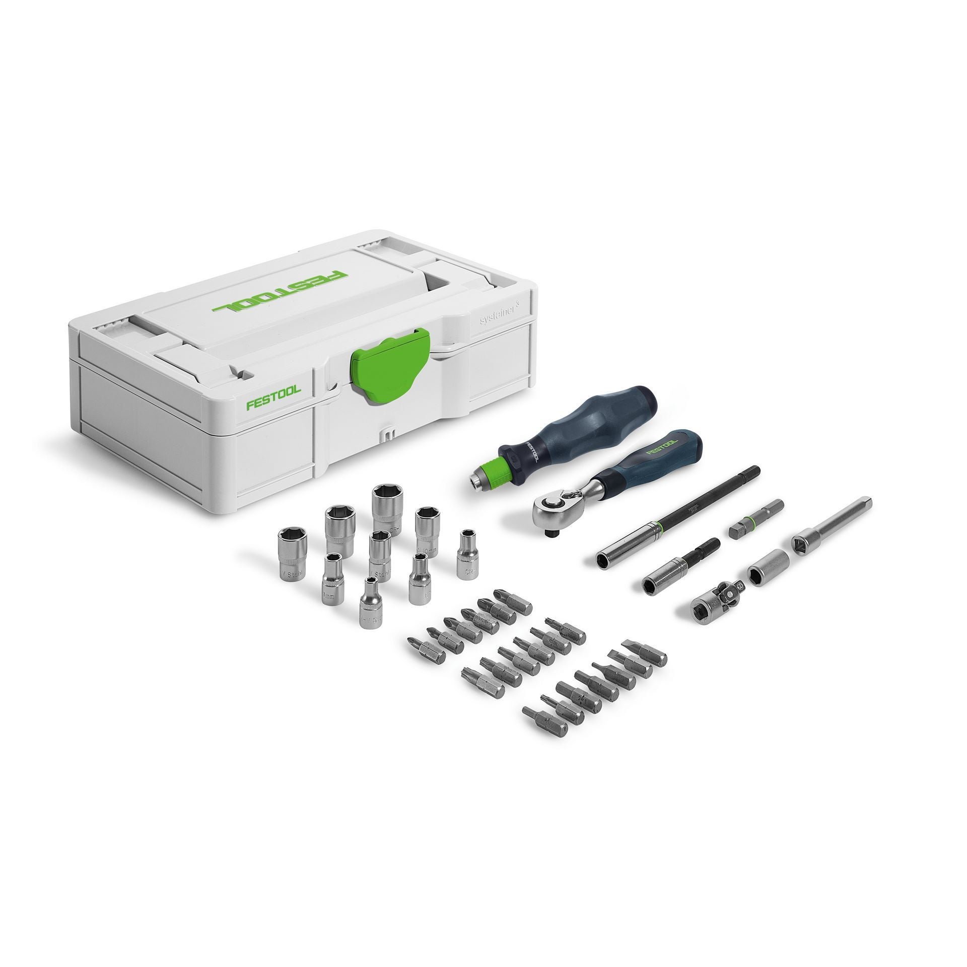 Festool Ratschen-Set SYS3 S 76-1/4\"-CE RA #578112