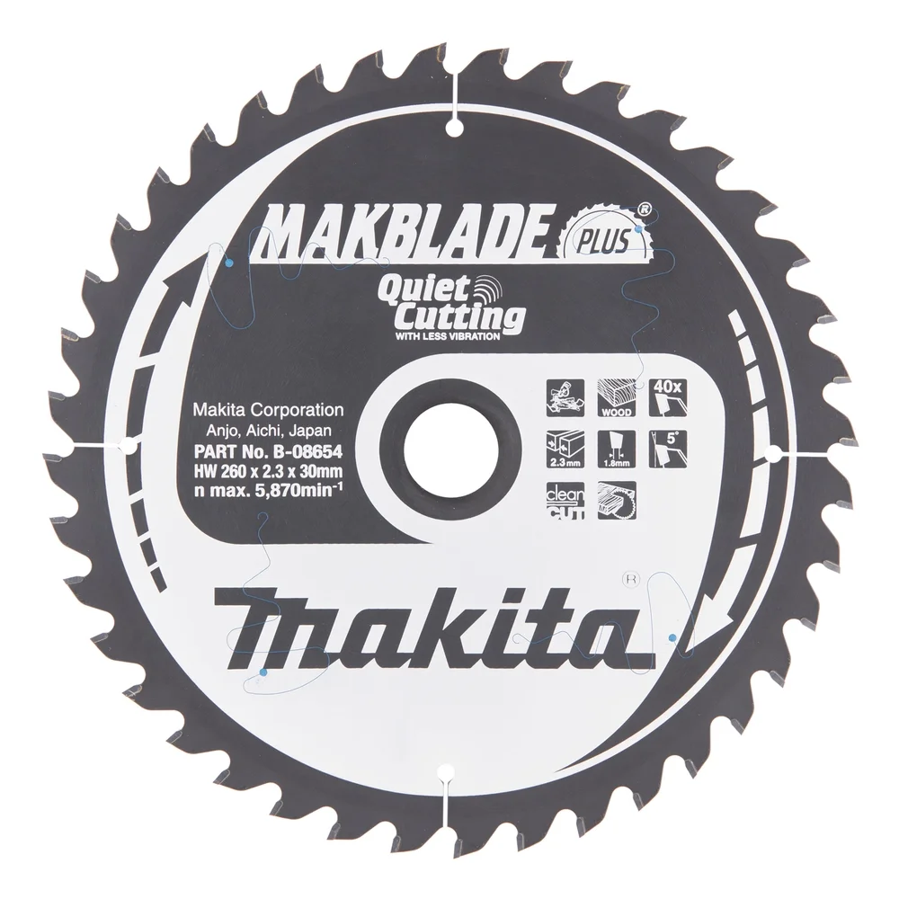 Makita Kreissägeblatt, MAKBLADE PLUS #B-08654