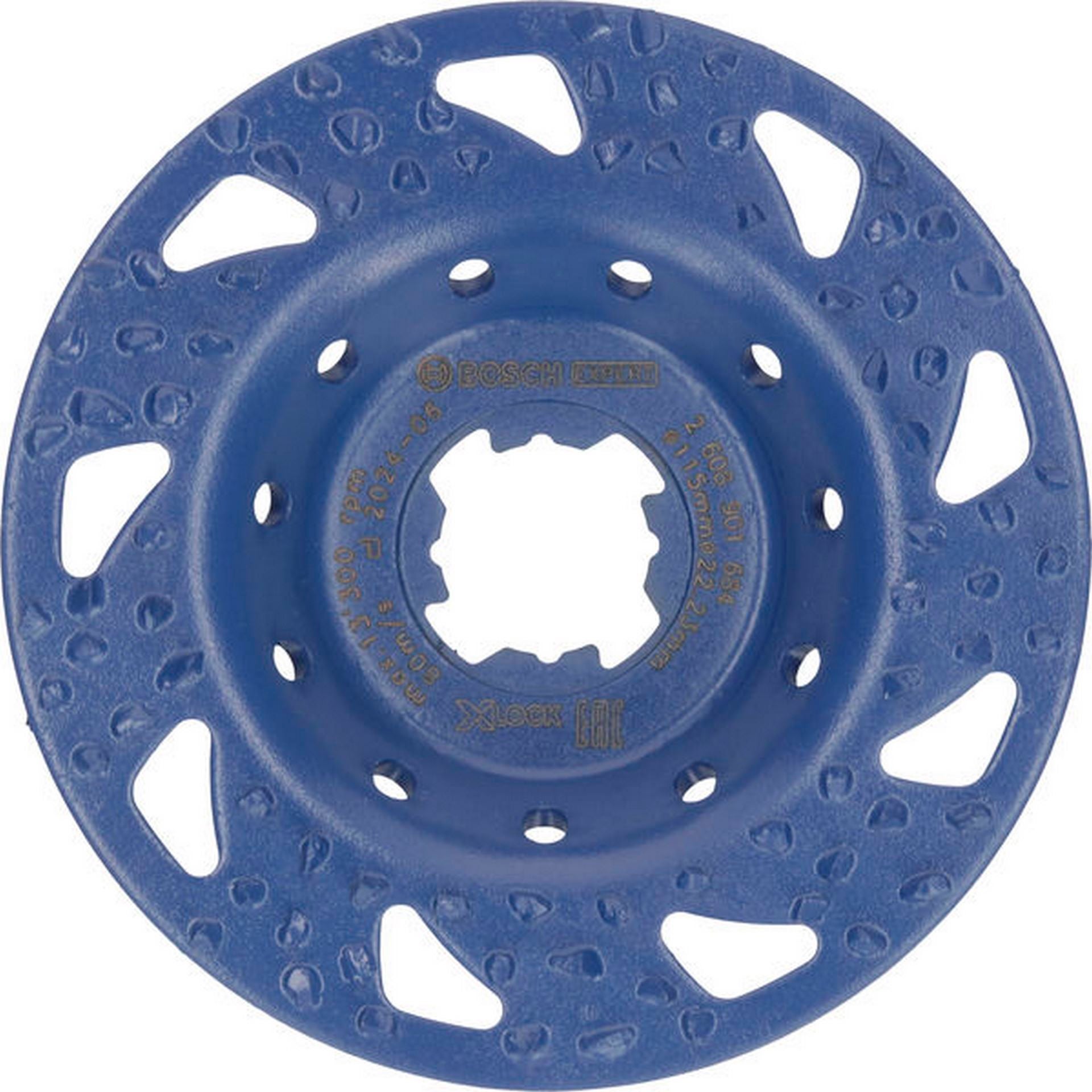 Bosch EXPERT Multi Material Carbide-Topfscheibe grob, flach, X-LOCK, 115 mm, 22,23 mm #2608901684