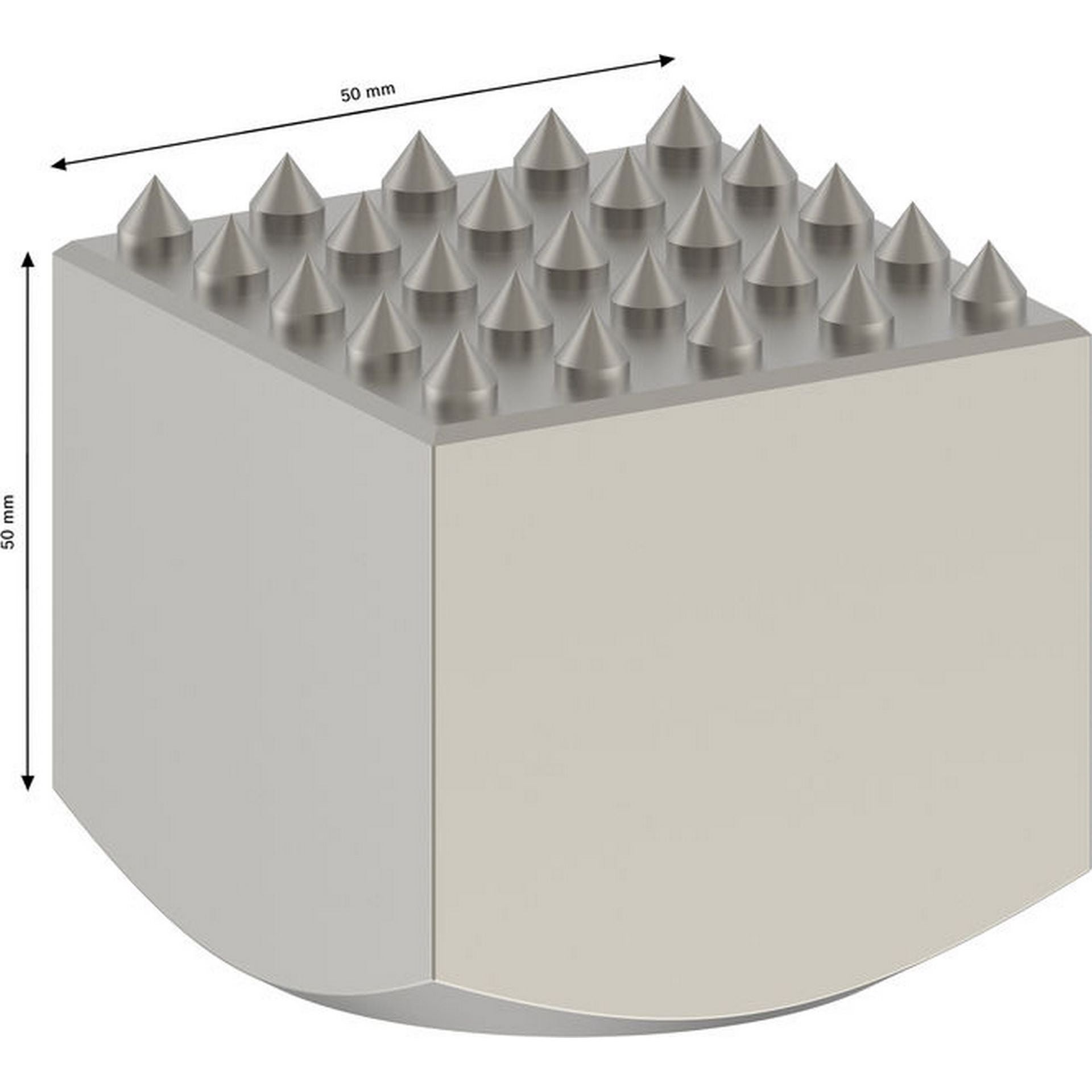 Bosch PRO SDS max-5C Carbide-Stockerplatte, 50 x 50 mm #2608690179
