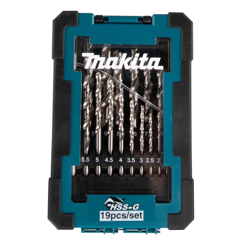Makita 19-tlg. HSS-G Bohrerset #D-67549