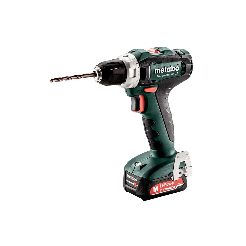 Metabo Akku-Bohrschrauber PowerMaxx BS 12 #601036500 metaBOX 118