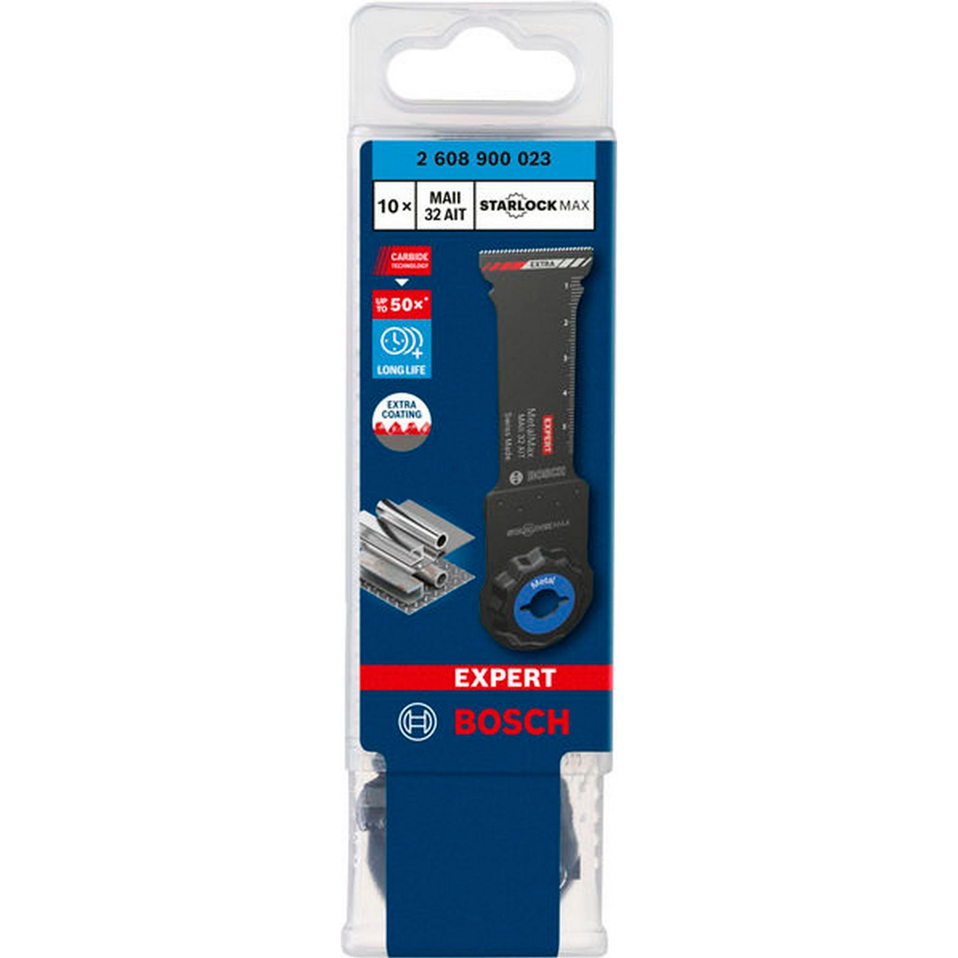 Bosch EXPERT MetalMax MAII 32 AIT Tauchsägeblatt, 70x32 mm, 10-tlg. #2608900023