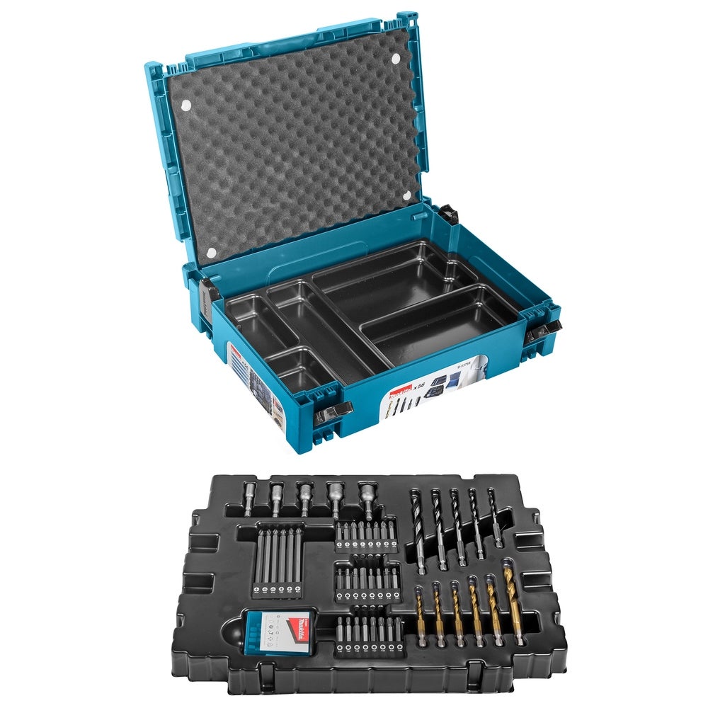 Makita 56 tlg. Bohrer- und Bitset #B-53768