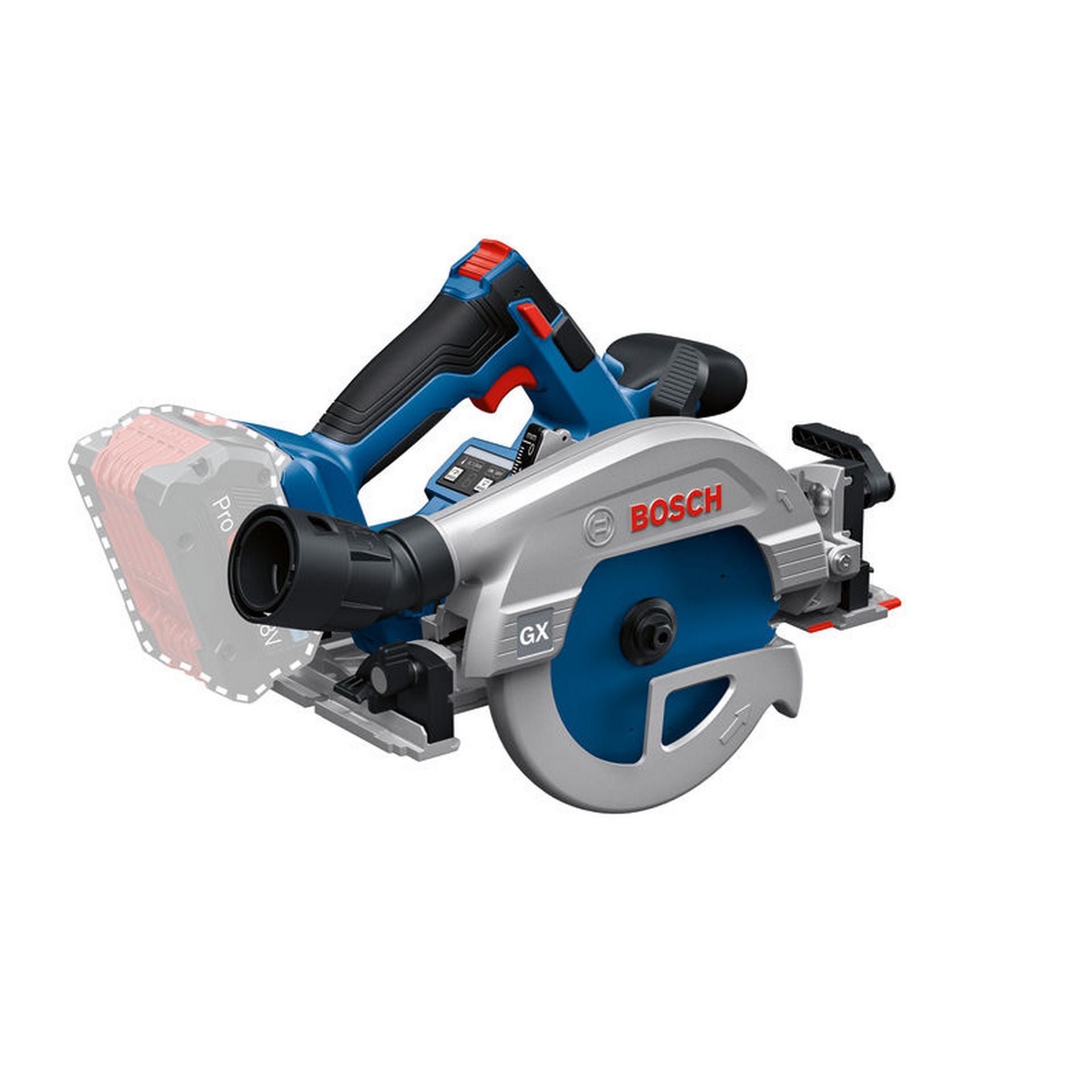 Bosch Akku-Kreissäge GKS 18V-57-2 GX mit L-BOXX #06016C1001