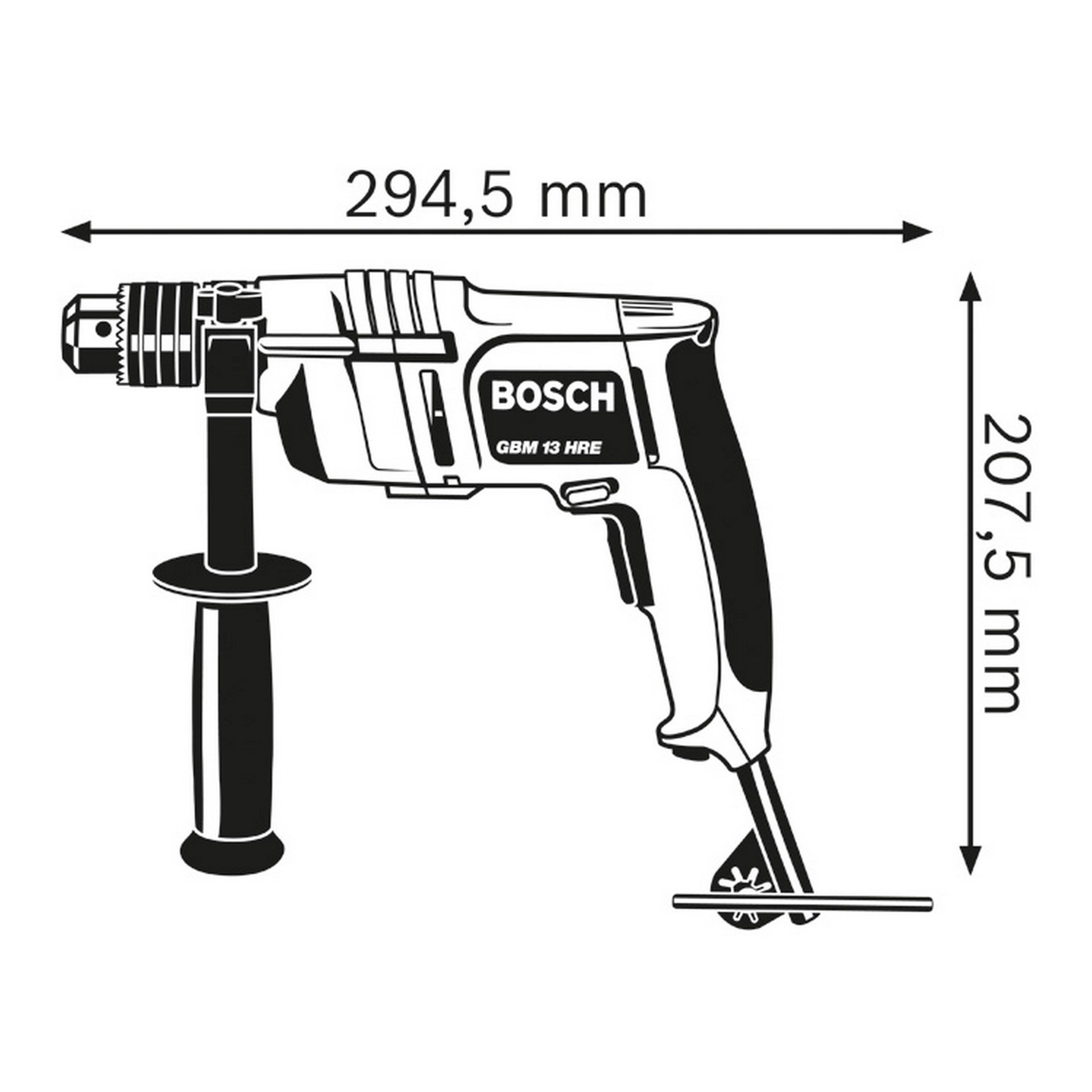 Bosch Bohrmaschine GBM 13 HRE #0601049603