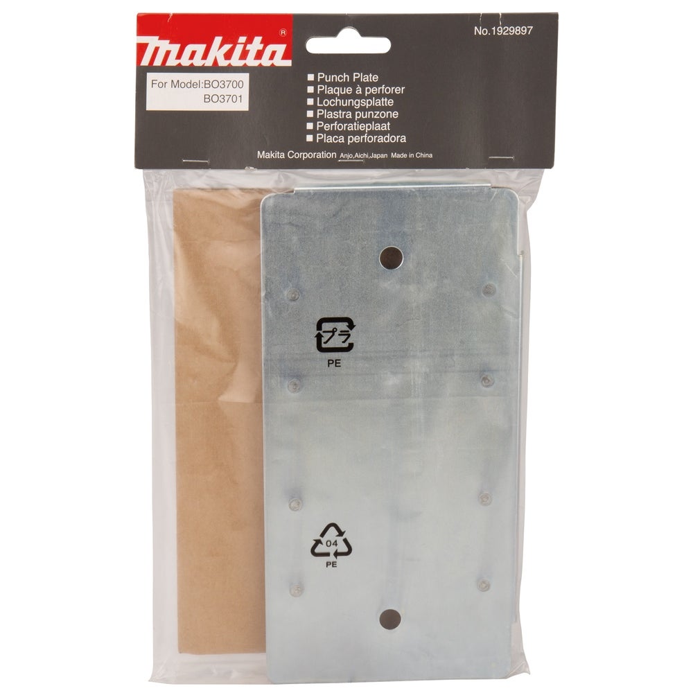 Makita Locherplatte 93 x 228 mm, 8 Loch #192989-7