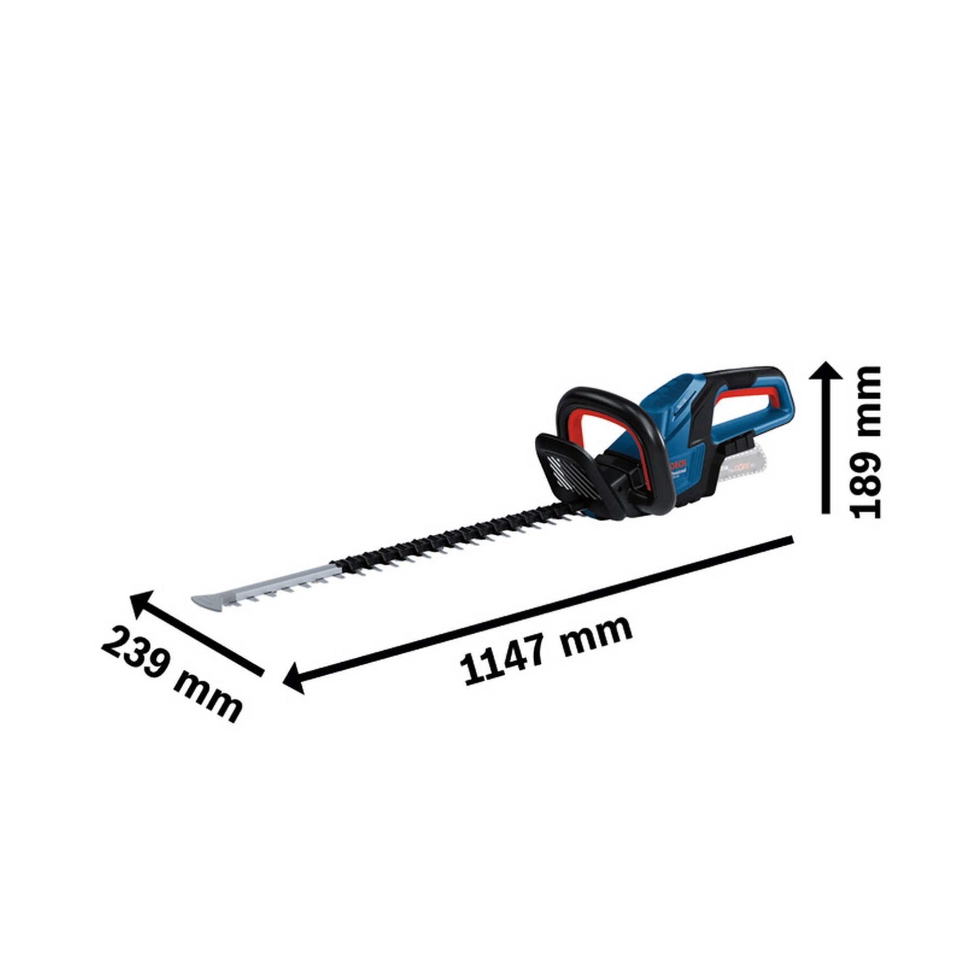 Bosch Akku-Heckenschere GHE 18V-60 #06008C9000
