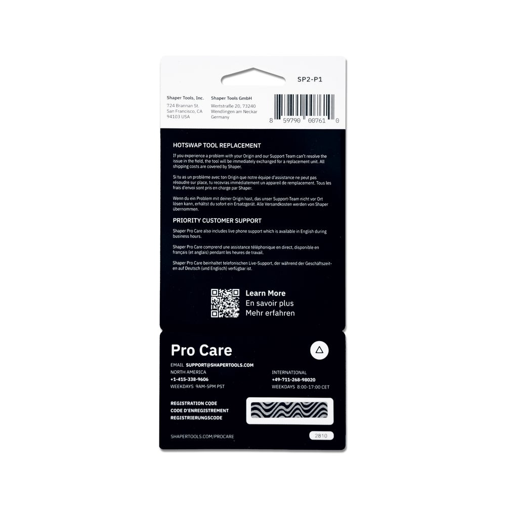 Shaper Pro Care #SP2-P1