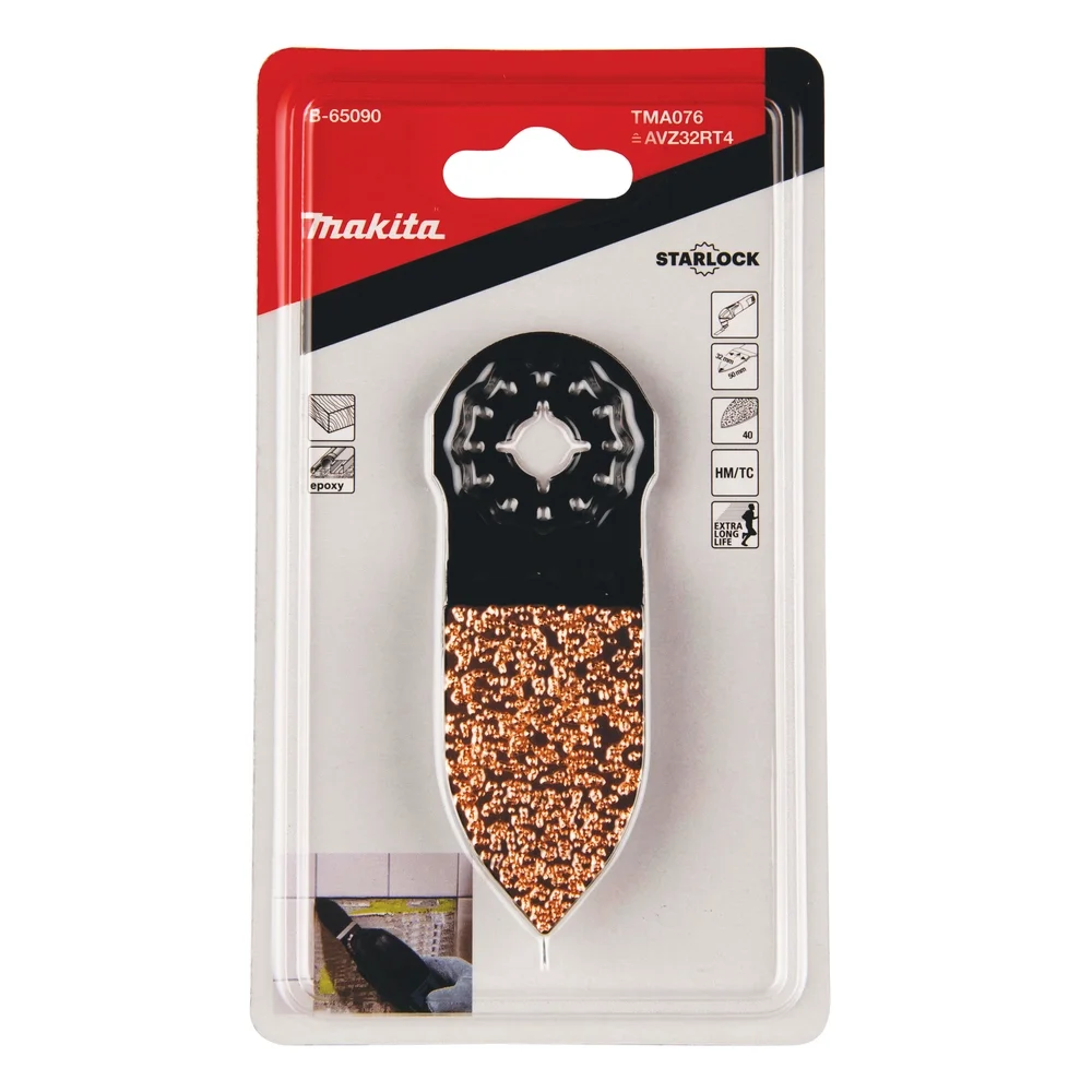 Makita Schleifplatte HM/RIFF, 32 x 50 mm, K40, TMA076 #B-65090