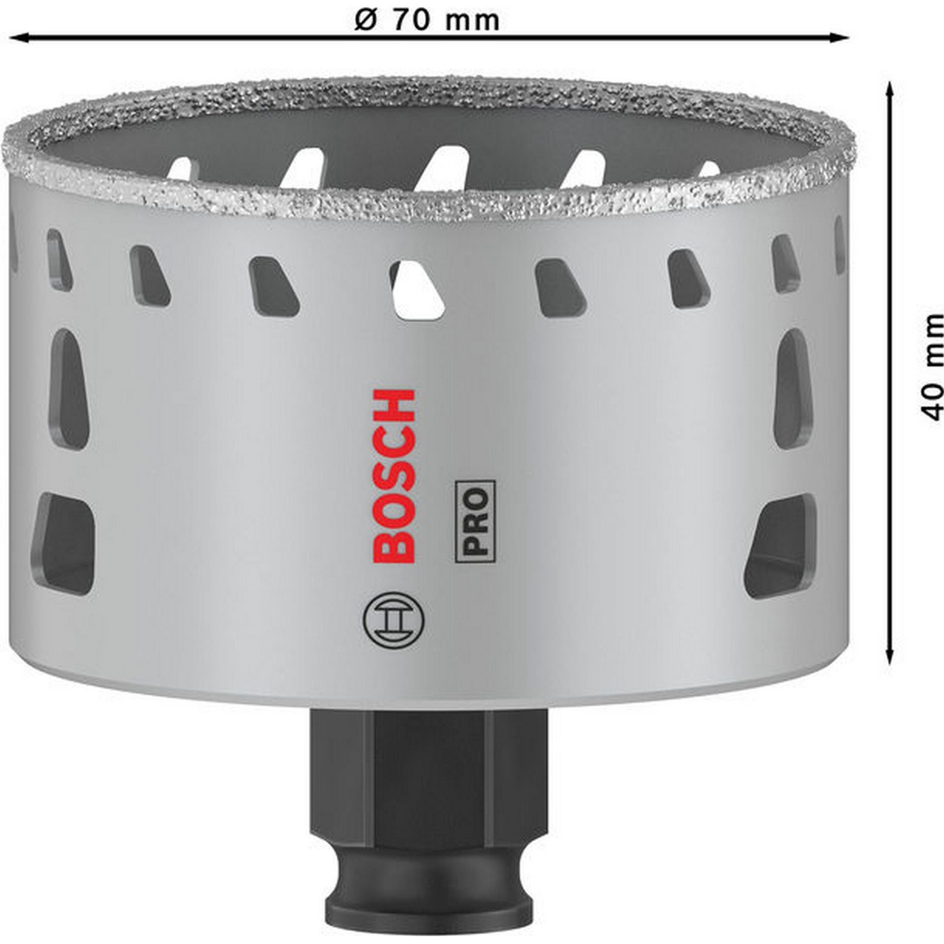 Bosch PRO Tile PC Plus Lochsäge, 70 mm, HS #2608901570