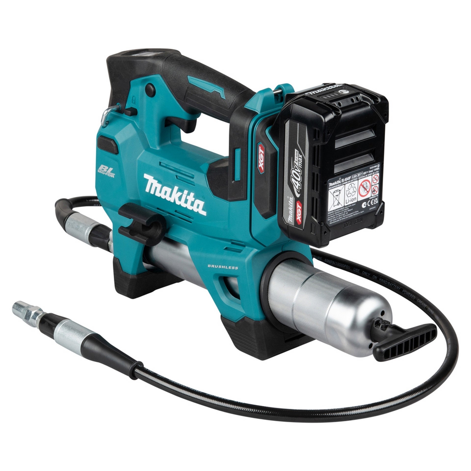 Makita Akku-Fettpresse XGT GP001GD201