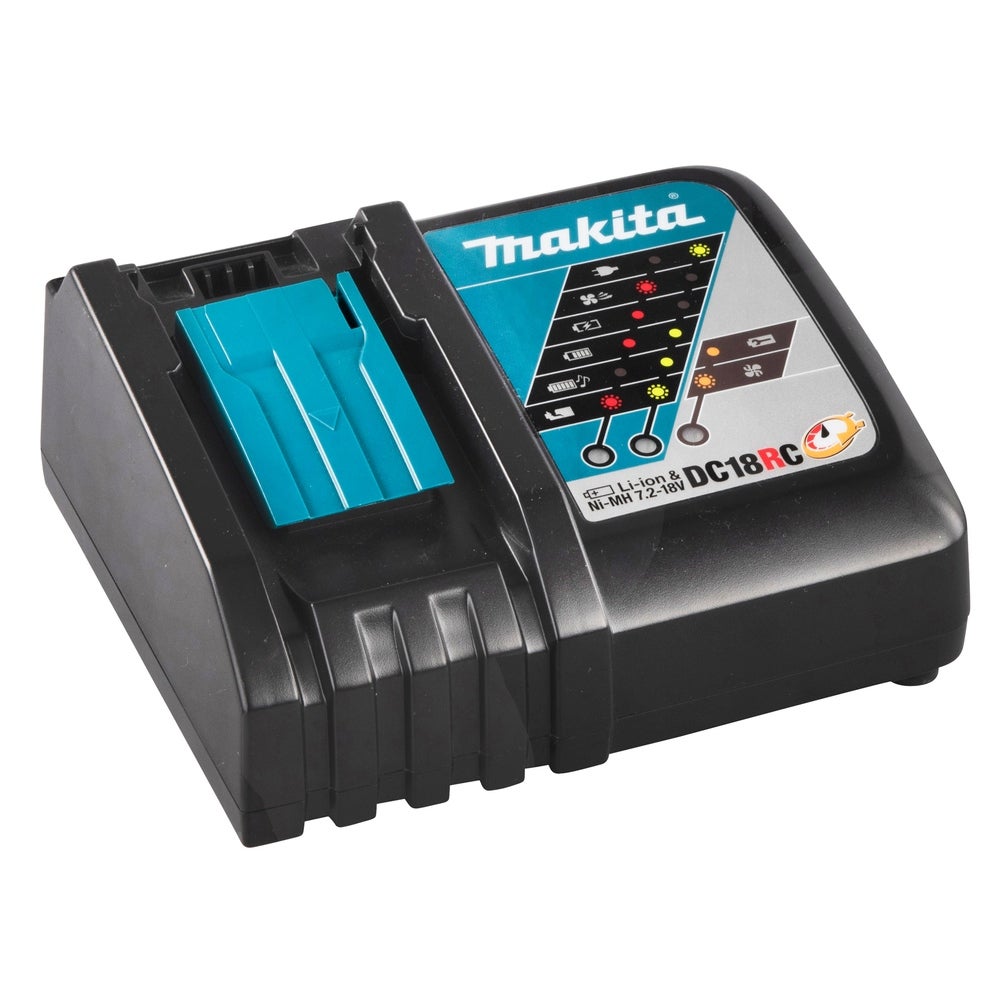 Makita Schnellladegerät DC18RC, Li-Ion, 14,4 V -18 V LXT 195584-2