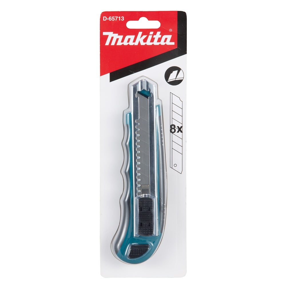 Makita Abbrechklingenmesser mit Depot für 7 Ersatzklingen #D-65713