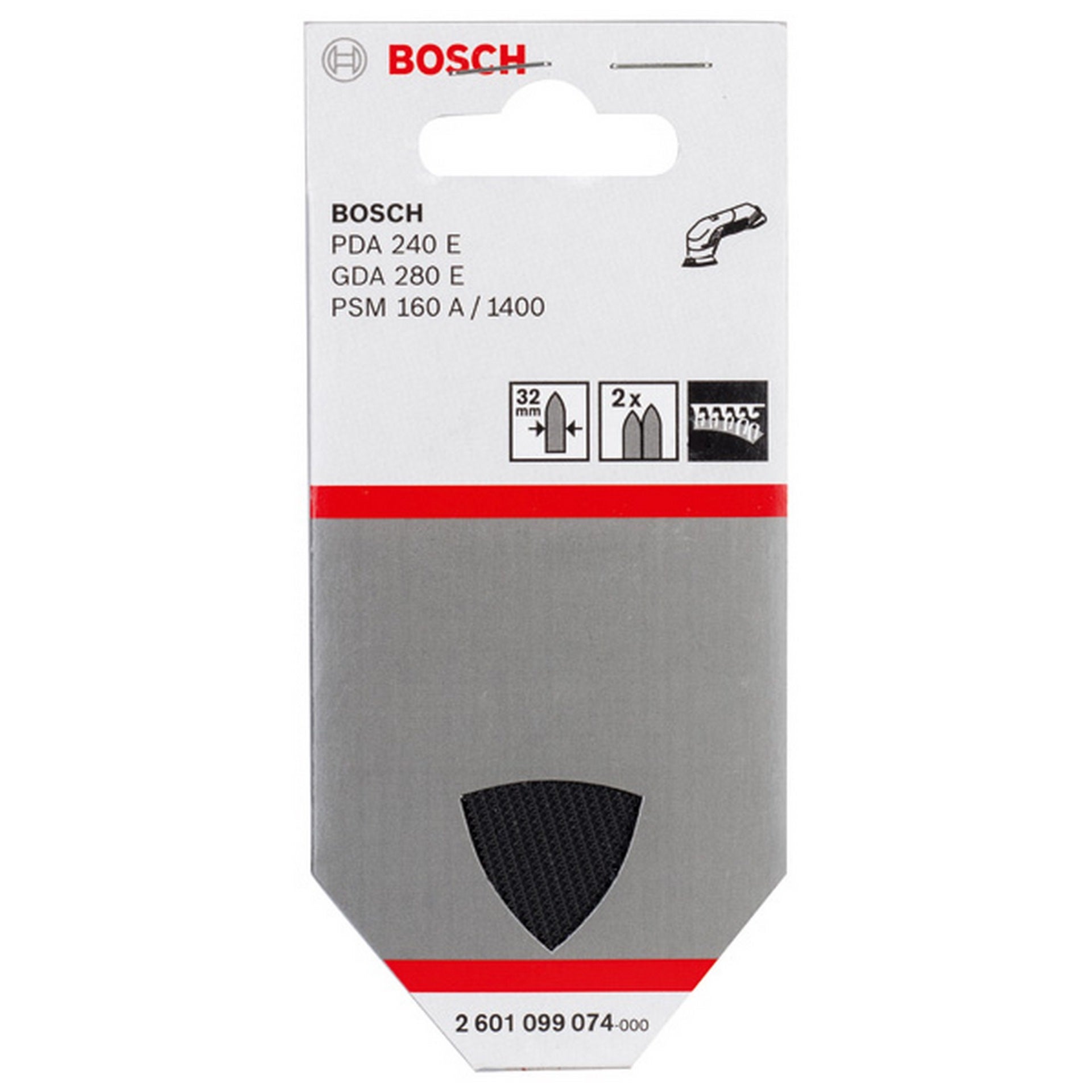 Bosch Zwischenlage für Schleifer, Klettverschluss-Ersatzmaterial #2601099074