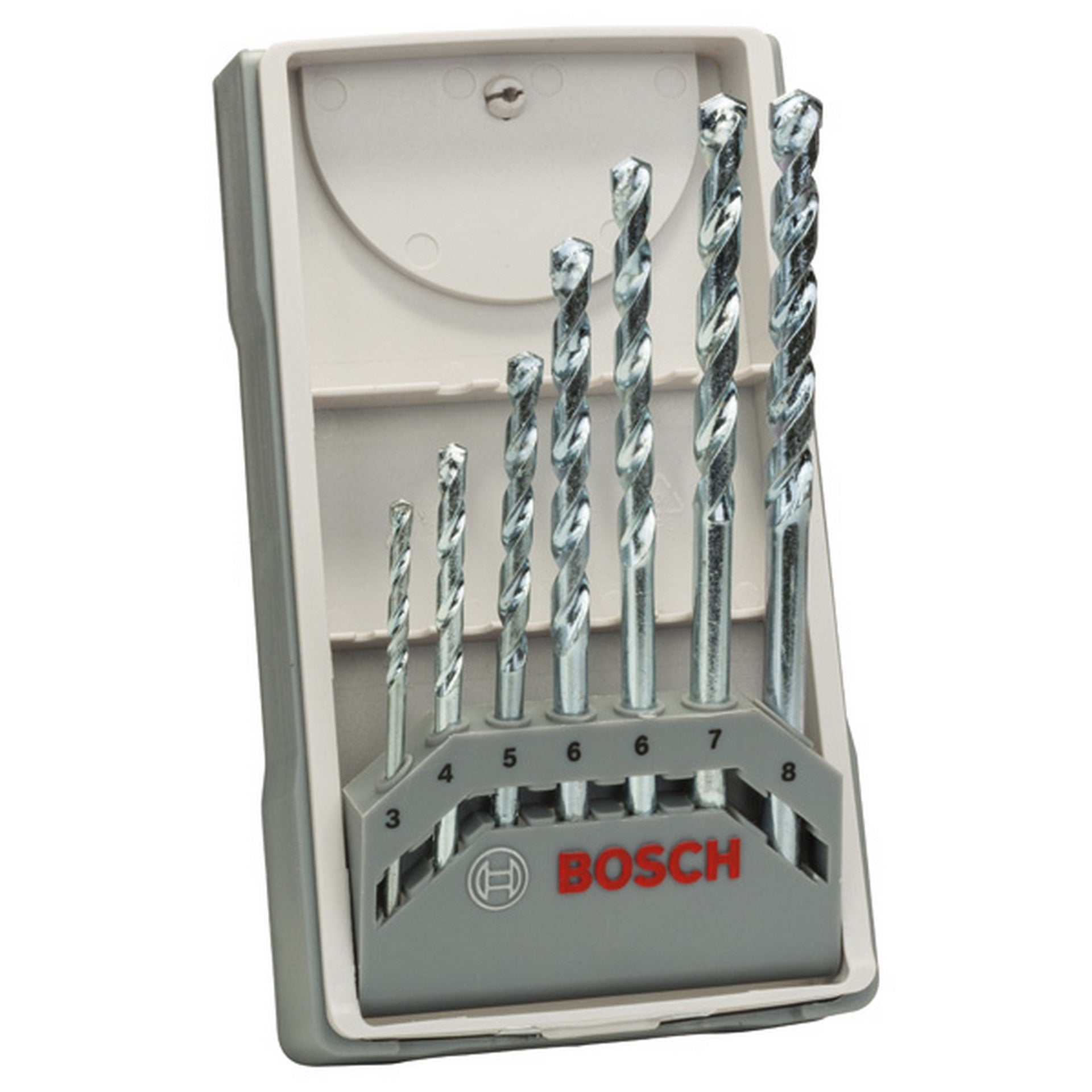 Bosch 7-tlg. CYL-1 Mauerwerkbohrer-Set, 3/4/5/6/6/7/8 mm #2607017079