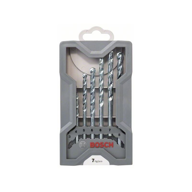 Bosch 7-tlg. CYL-1 Mauerwerkbohrer-Set, 3/4/5/6/6/7/8 mm #2607017079