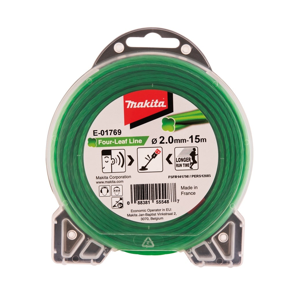 Makita Ersatzfäden-Lärmarm (Kleeblatt-Querschnitt) #E-01769