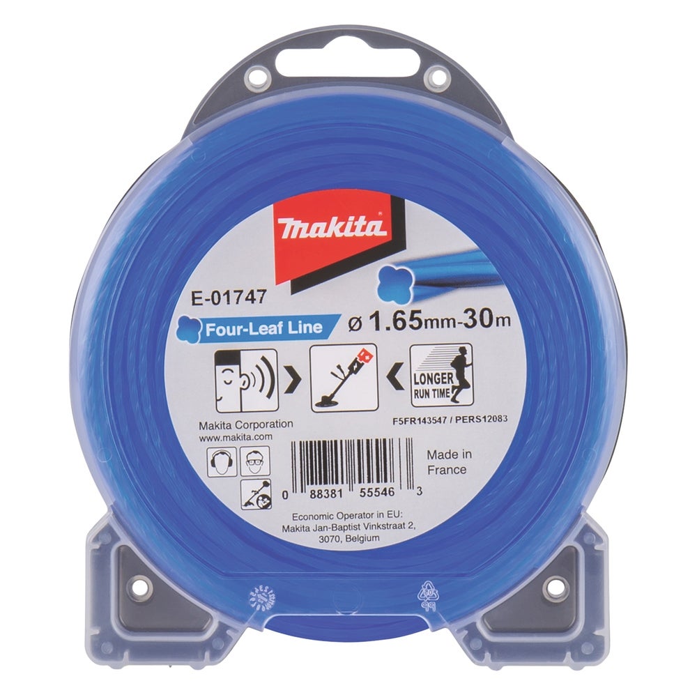 Makita Ersatzfäden-Lärmarm (Kleeblatt-Querschnitt) #E-01747