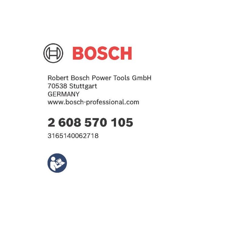 Bosch Spannzange, 8 mm, 24 mm #2608570105