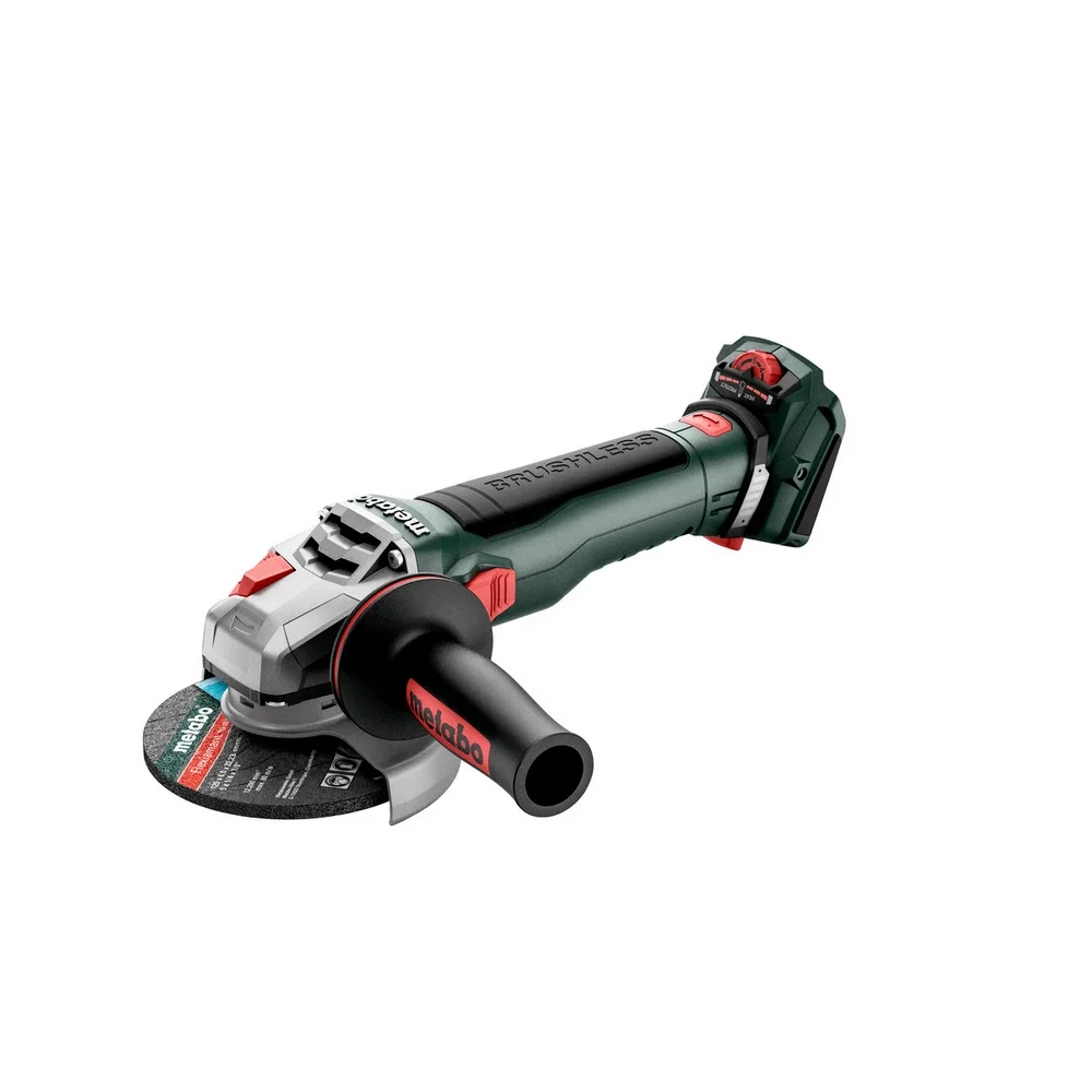 Metabo Akku-Winkelschleifer WVB 18 LT BL 11-125 Quick #613057840 mit Bremse, Drehzahlregelung, Schne