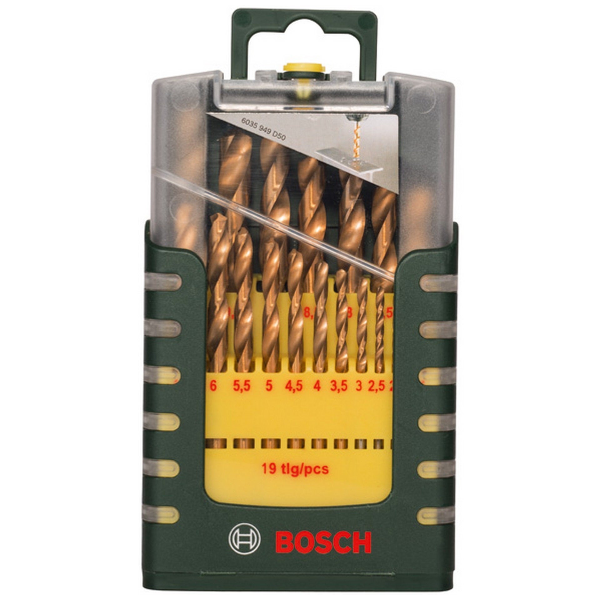 Bosch 19-teiliges HSS-TiN-Metallbohrer-Set #2607017152