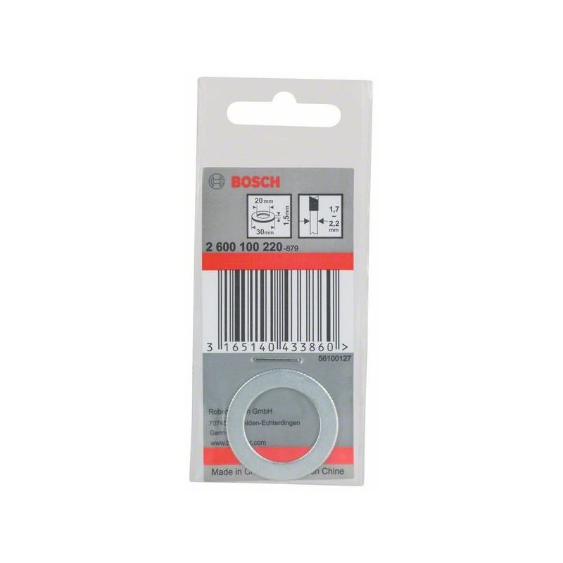 Bosch Reduzierring für PRO Kreissägeblatt, 30 x 1,5 x 20 mm #2600100220