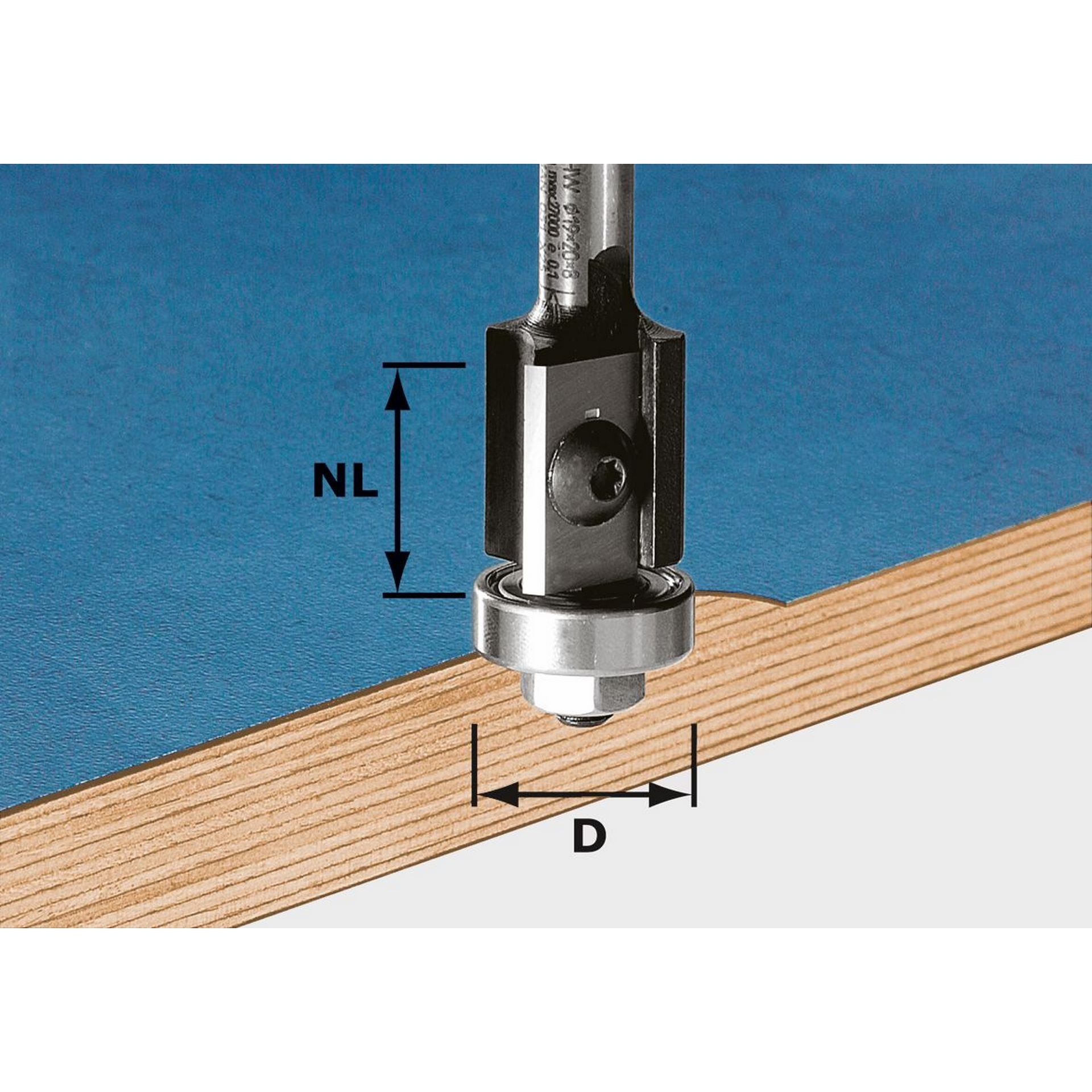 Festool Bündigfräser-Wendeplatten HW S8 D19/20WM Z2 #491082