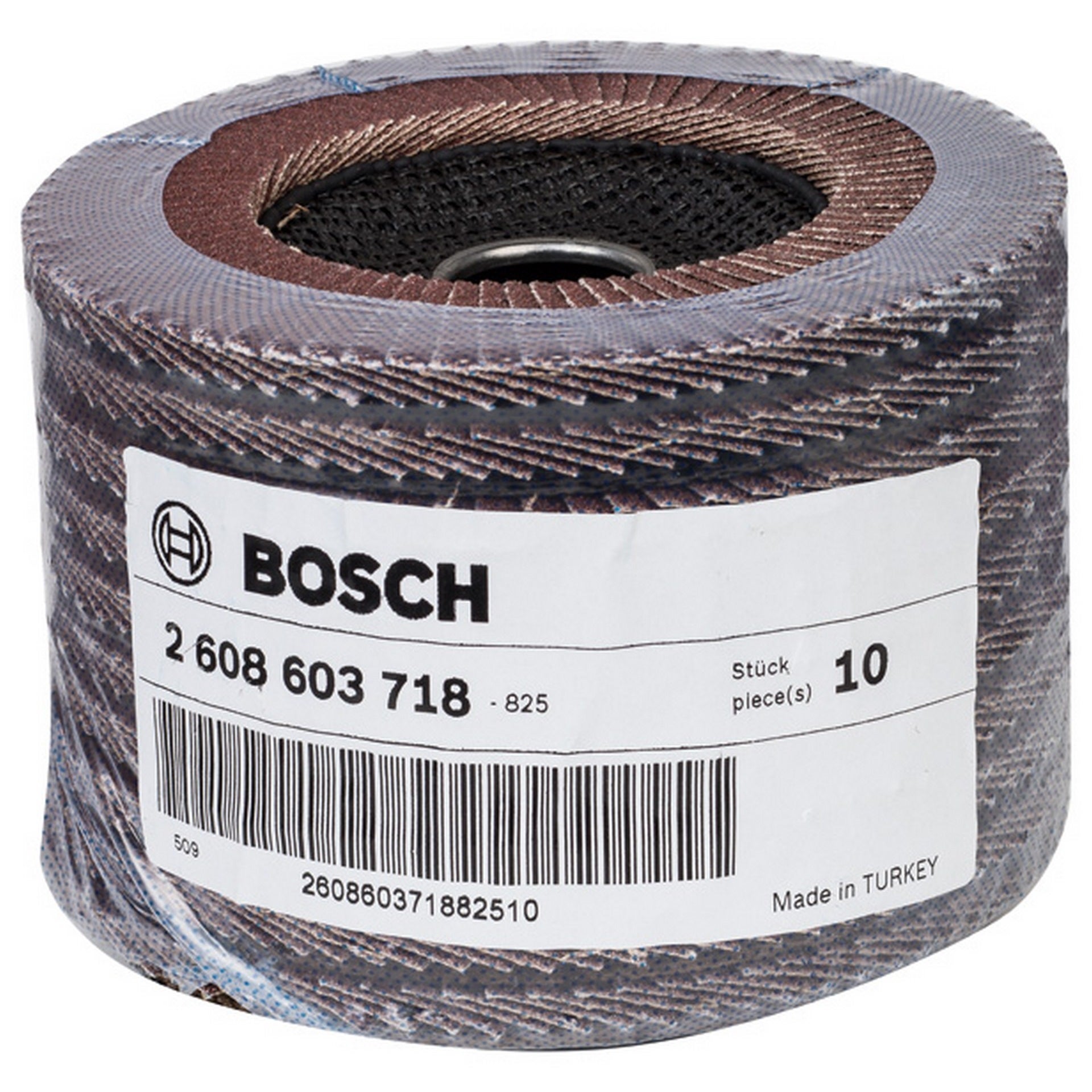 Bosch Fächerschleifscheibe X431 Standard for Metal, gerade, 125 mm, 80, Glasgewebe #2608603718