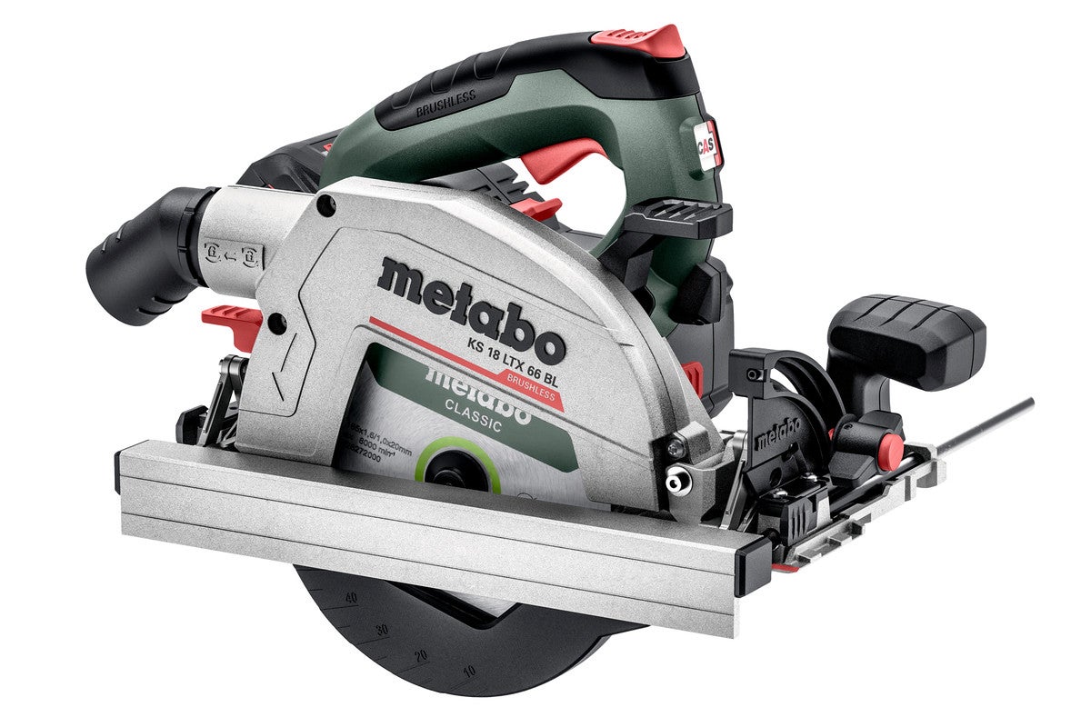 Metabo Akku-Handkreissäge KS 18 LTX 66 BL #611866840 metaBOX 340
