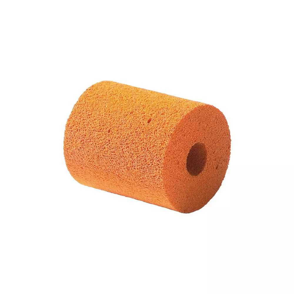 Schwammgummi Walze orange 75mm