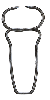Ulmia Gehrungs­Stahlklammern Gr. 2 #168-2