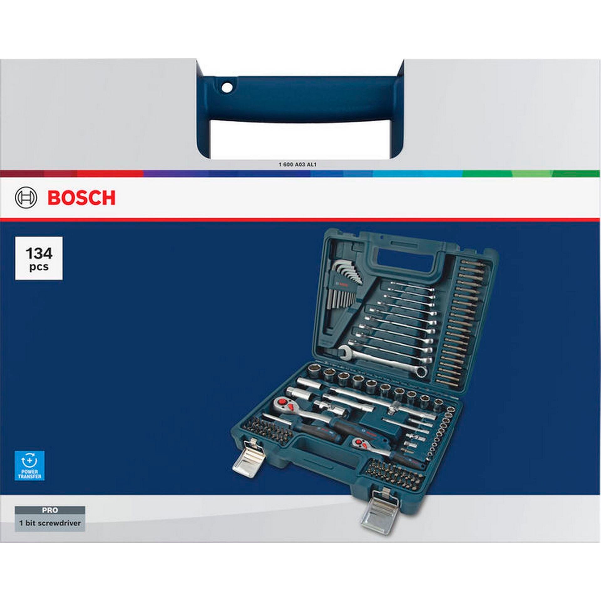 Bosch Gemischtes Handwerkzeug-Set, 134-tlg. #1600A03AL1