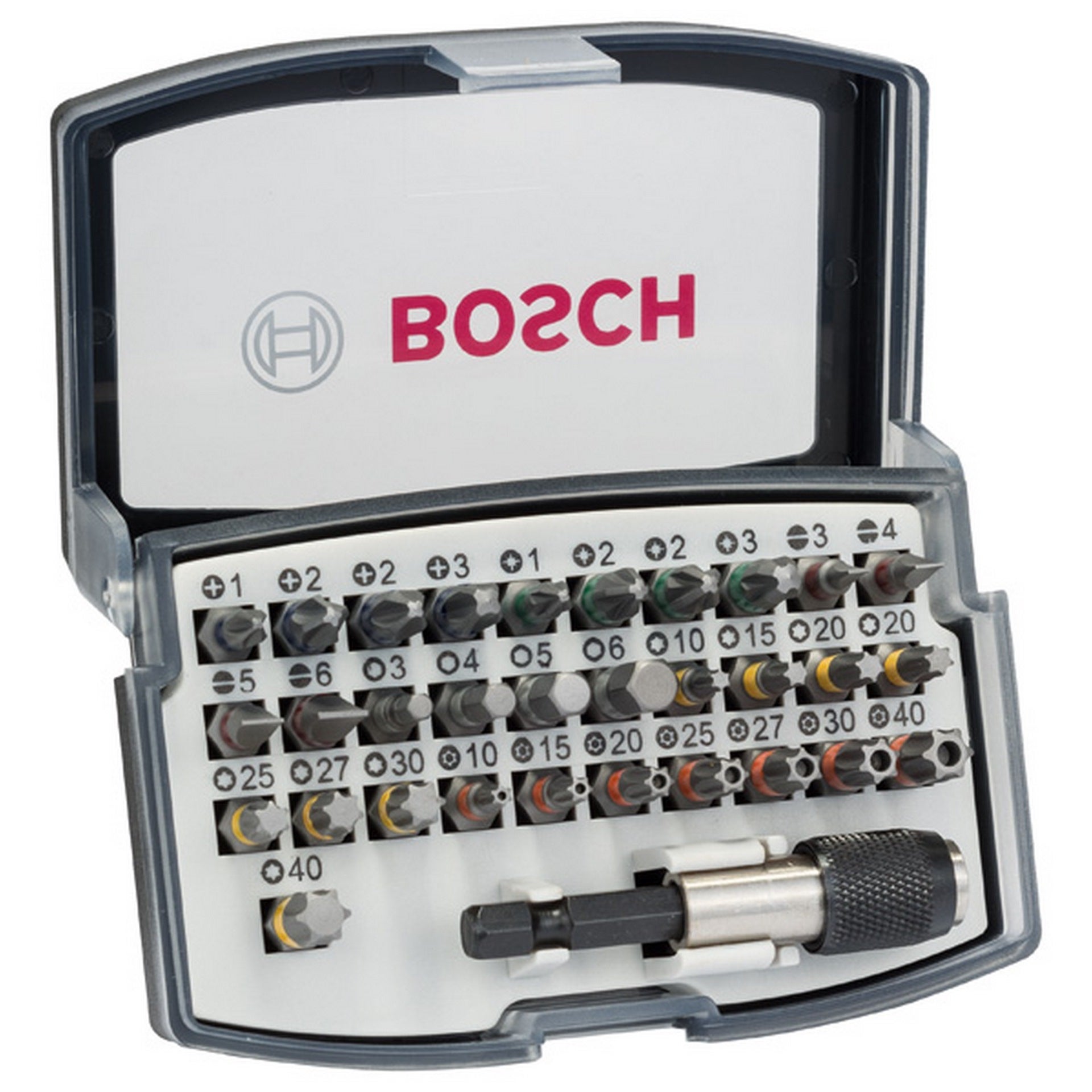 Bosch 32-tlg. Schrauberbit-Set, PH, PZ, H, T #2607017319