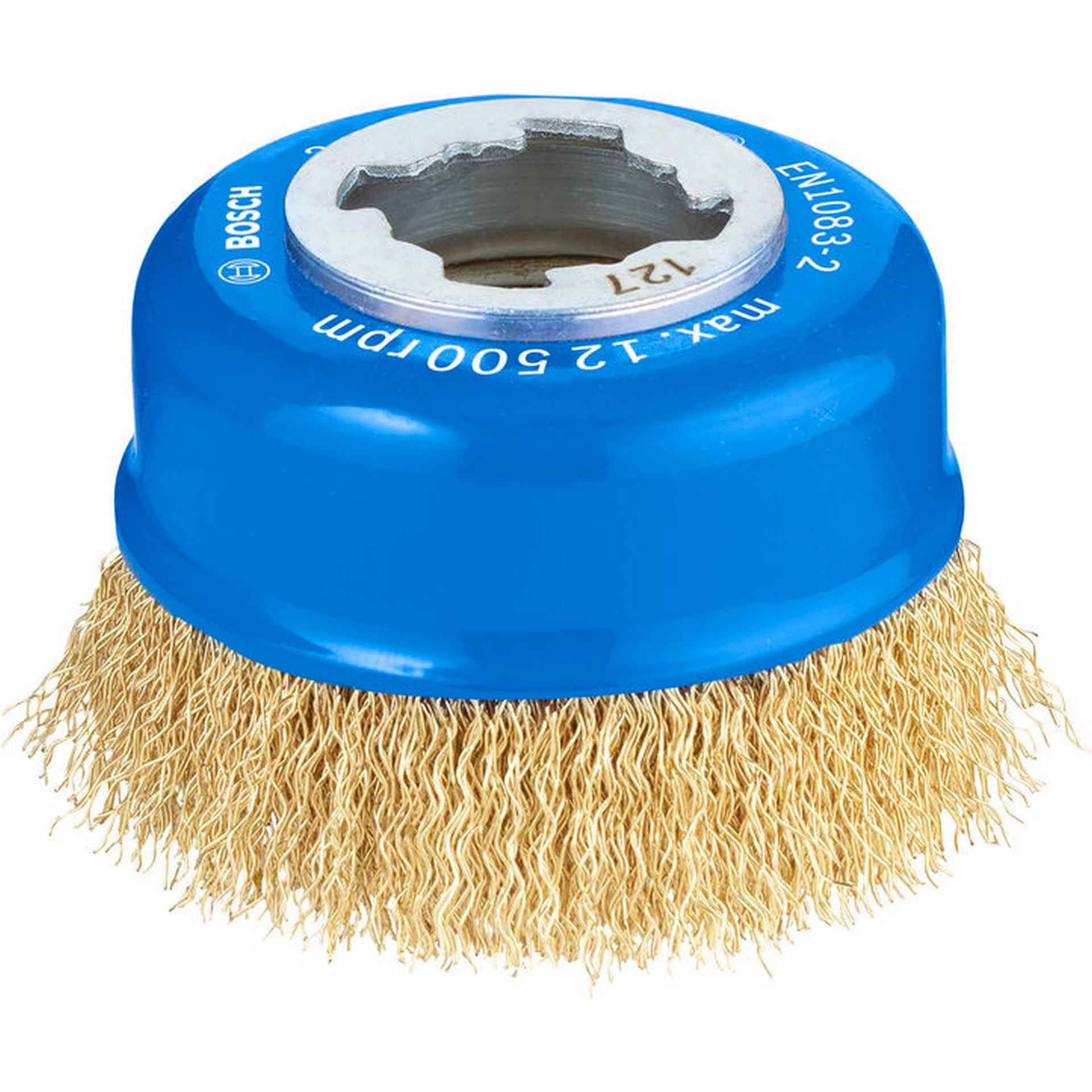 Bosch PRO Metal clean X-Lock Topfbürste, 75 x 0,30 mm, vermessingt #2608620730