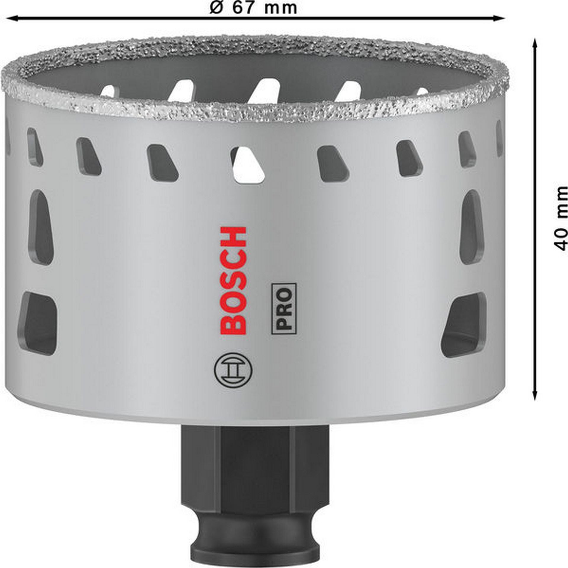 Bosch PRO Tile PC Plus Lochsäge, 67 mm, HS #2608901568