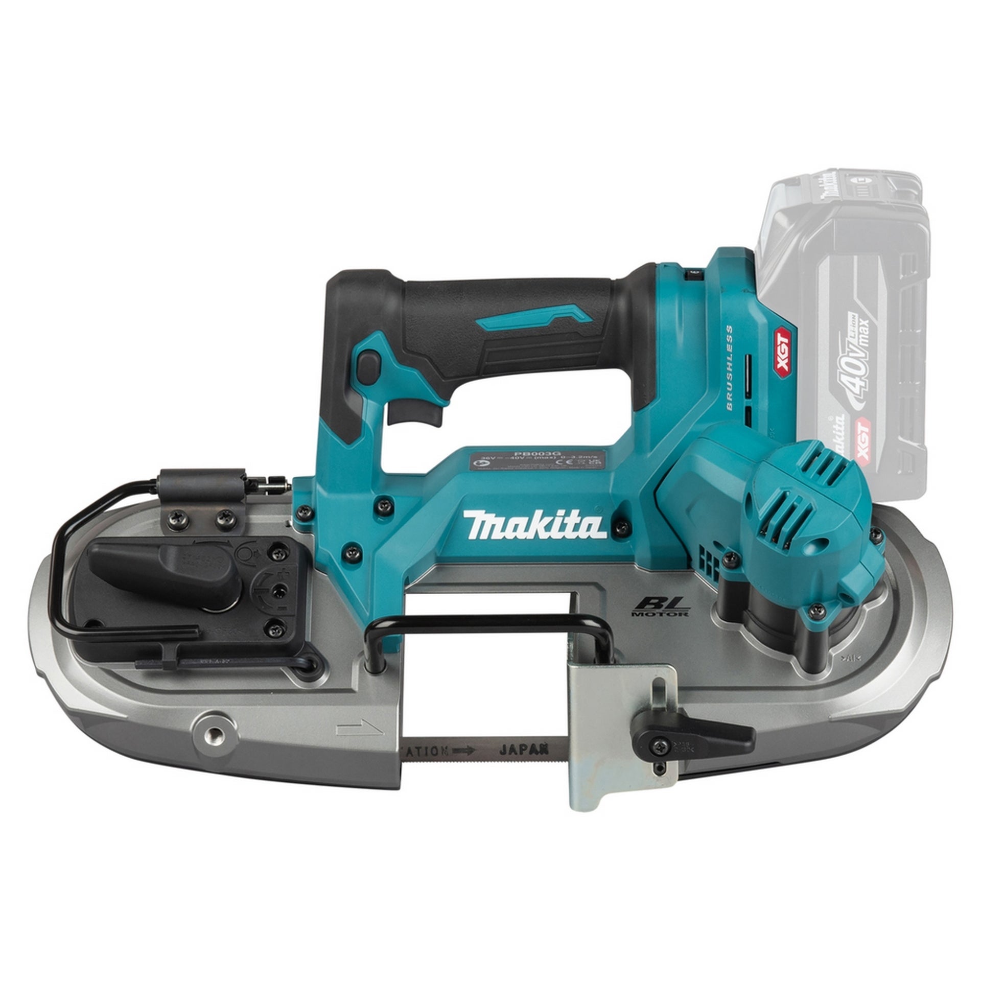 Makita Tragbare Akku-Bandsäge XGT PB003GZ